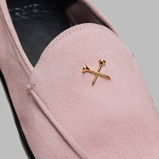 WOMEN'S METAL TEES SUEDE FLEX LOAFER - US 7431
