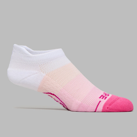 WOMEN'S OMBRÉ STRIPE ANKLE SOCK - US 6161