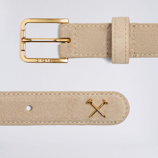 WOMEN'S METAL TEES SUEDE BELT - US 8887