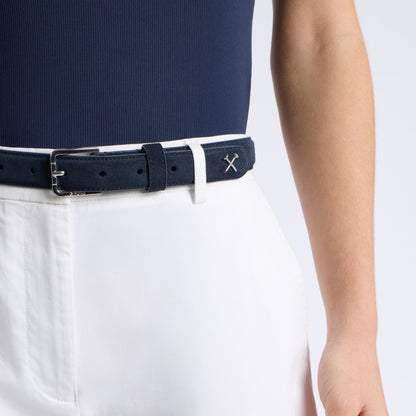WOMEN'S METAL TEES SUEDE BELT - US 7005