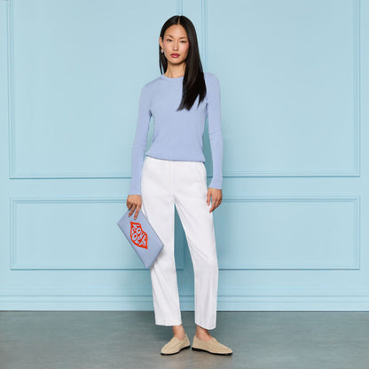 LTD RELEASE LINEN CROPPED PLEATED TROUSER - US 3512