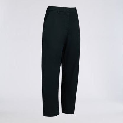 LTD RELEASE STRETCH COTTON GABARDINE BARREL LEG TROUSER - US 7329