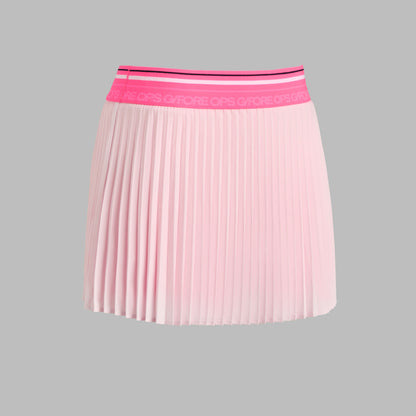MICROPLEAT STRETCH WOVEN HIGHWAISTED SKORT - US 6935
