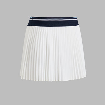 MICROPLEAT STRETCH WOVEN HIGHWAISTED SKORT - US 7173