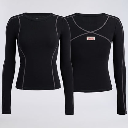 CONTOUR SOFT RIB LONG SLEEVE TEE - US 5649