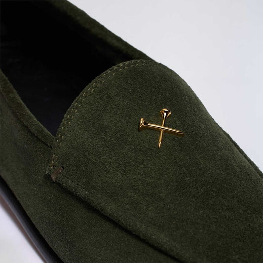 WOMEN'S METAL TEES SUEDE FLEX LOAFER - US 8238