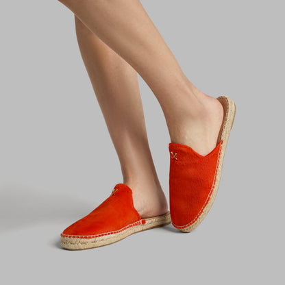 WOMEN'S METAL TEES PONY HAIR ESPADRILLE - US 9304