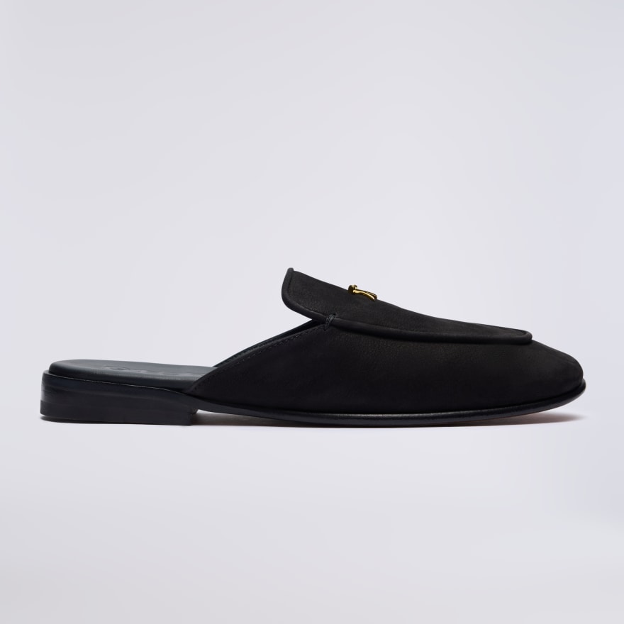 WOMEN'S LTD RELEASE METAL TEES LEATHER FLEX MULE - US 7462