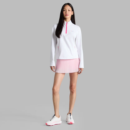 I HATE GOLF BRUSHED BACK STRETCH 1/4 ZIP PULLOVER - US 1281