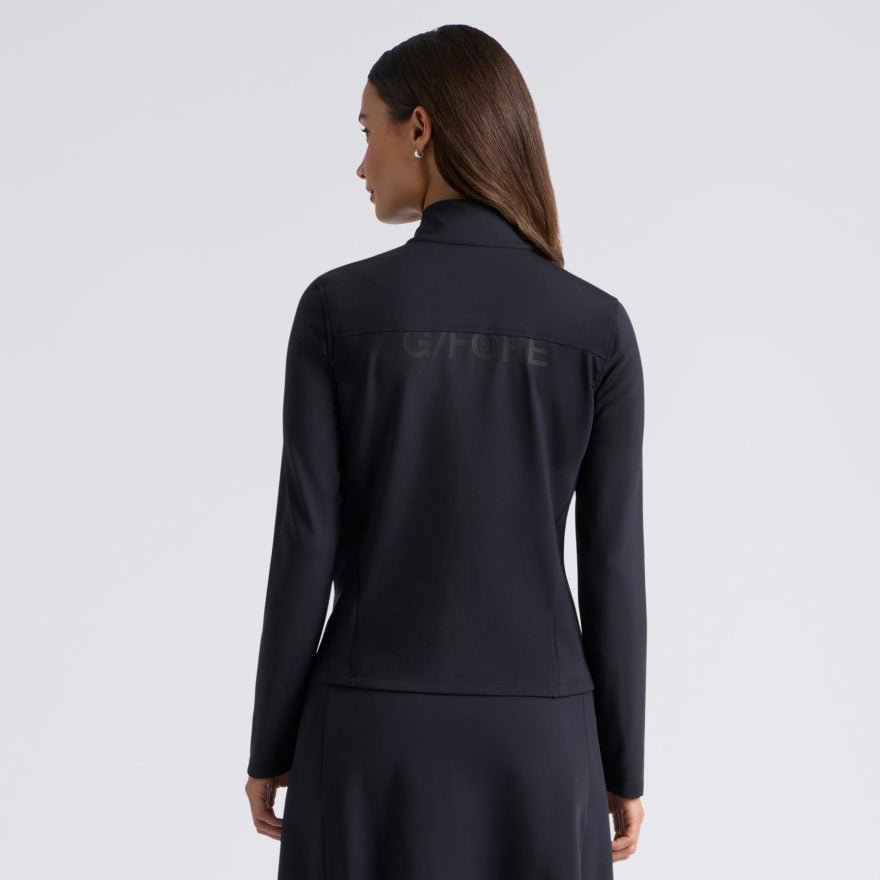 BRUSHED BACK STRETCH 1/4 ZIP PULLOVER - US 2255