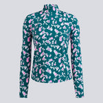 BLOSSOM SILKY TECH NYLON 1/4 ZIP PULLOVER - US 2461