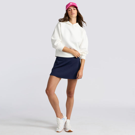 COTTON BLEND SCUBA HOODIE - US 2626