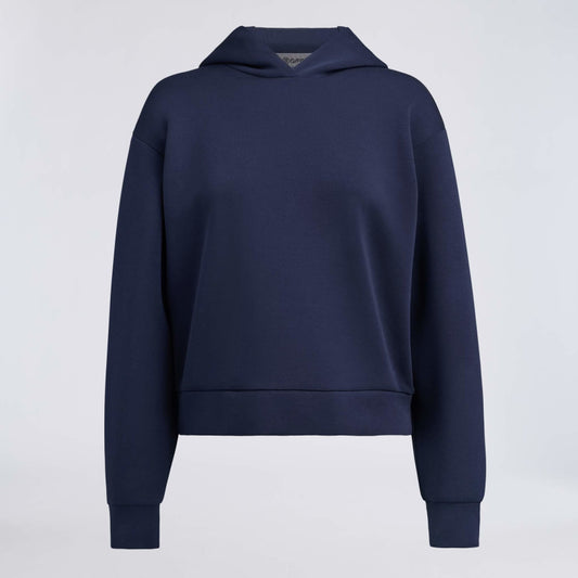 COTTON BLEND SCUBA HOODIE - US 5335