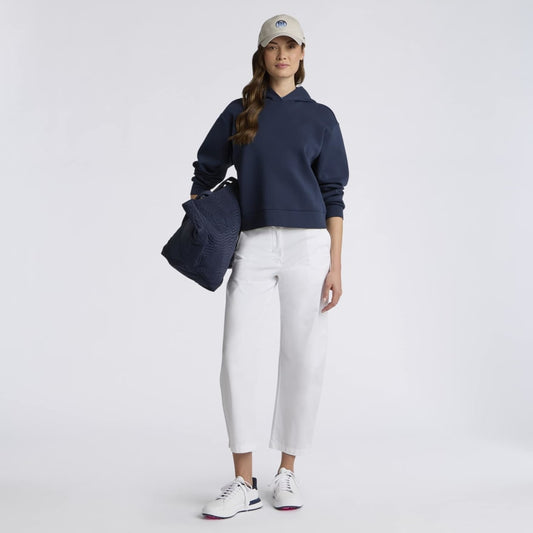 COTTON BLEND SCUBA HOODIE - US 5335