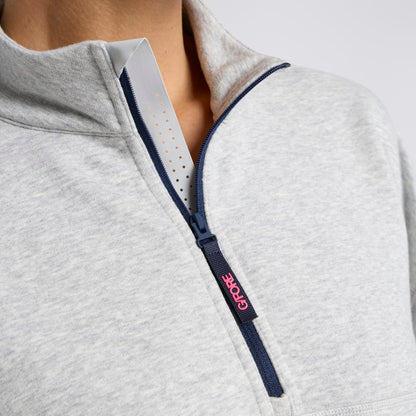 FRENCH TERRY 1/4 ZIP PULLOVER - US 5311