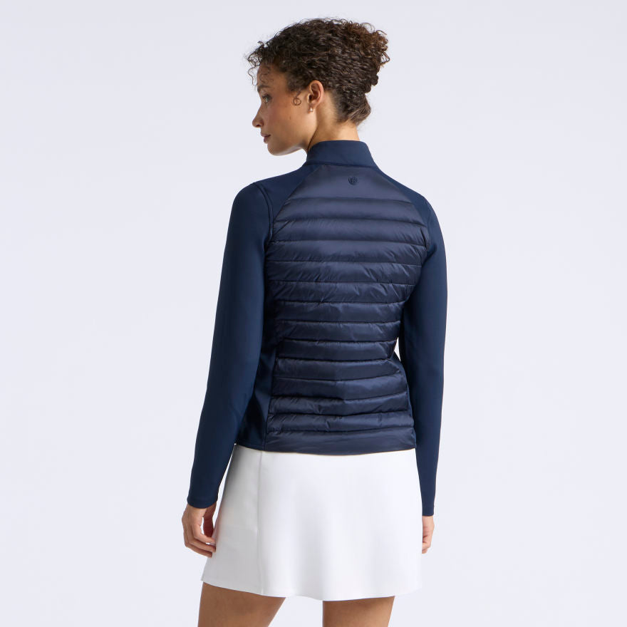 V-DOWN QUILTED HYBRID JACKET - US 9344