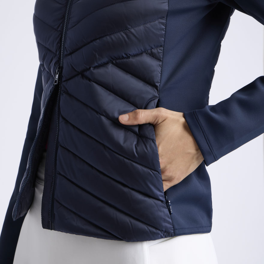 V-DOWN QUILTED HYBRID JACKET - US 9344