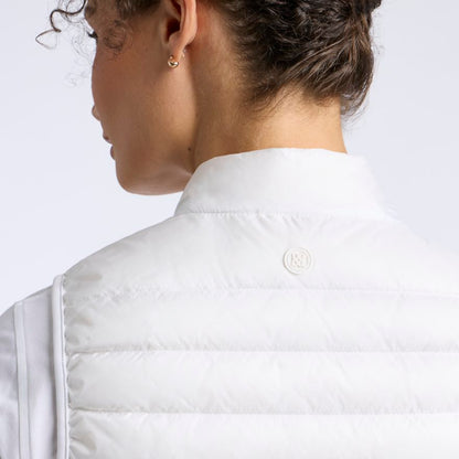 V-DOWN QUILTED STRETCH TECH INTERLOCK VEST - US 7842