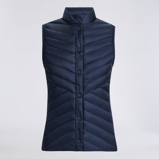 V-DOWN QUILTED STRETCH TECH INTERLOCK VEST - US 9799