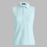 FEEDER STRIPE TECH PIQUÉ SLEEVELESS POLO - US 8132