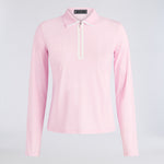 SILKY TECH NYLON LONG SLEEVE ZIP POLO - US 7101