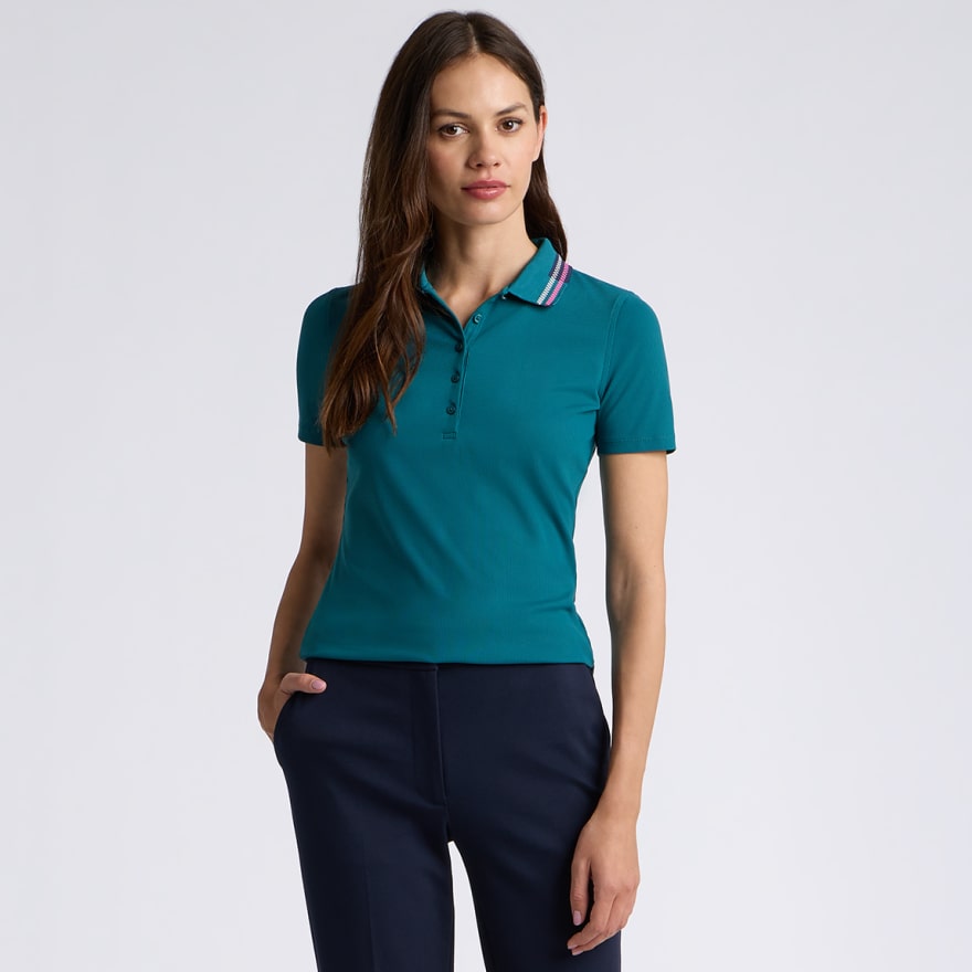 TECH NYLON RIB POLO - US 2883
