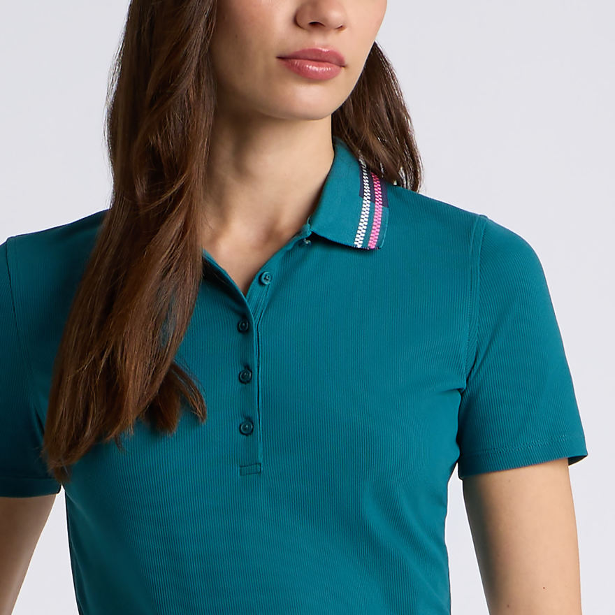 TECH NYLON RIB POLO - US 2883