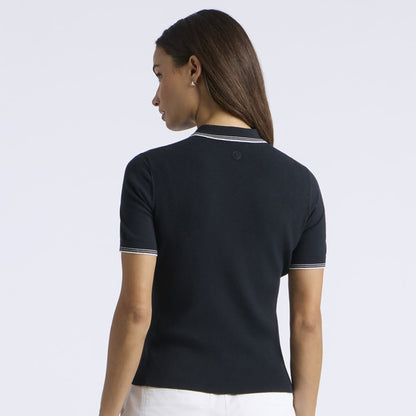 ELEVATED SHORT SLEEVE SWEATER POLO - US 8182