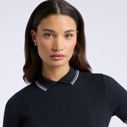 ELEVATED SHORT SLEEVE SWEATER POLO - US 8182