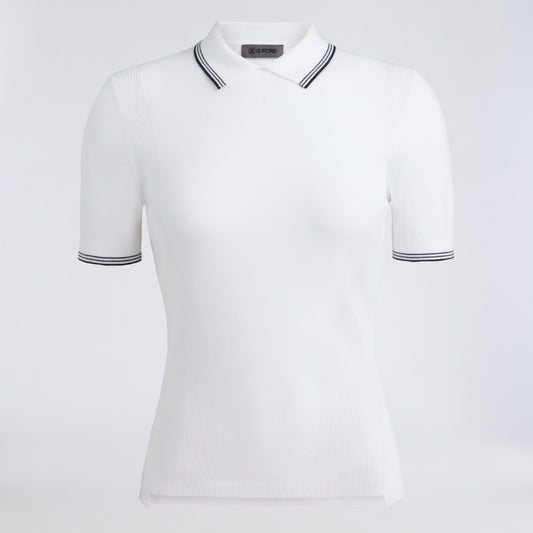 ELEVATED SHORT SLEEVE SWEATER POLO - US 9546
