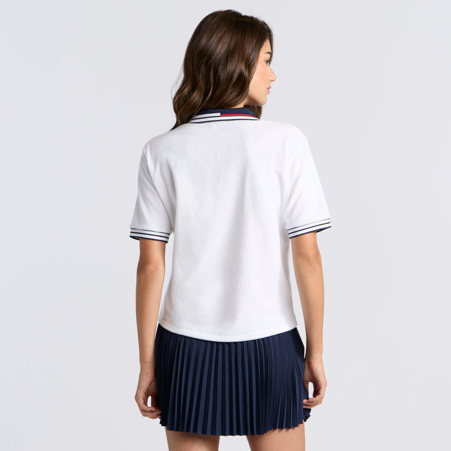 CIRCLE G JOHNNY COLLAR TERRY POLO - US 8812