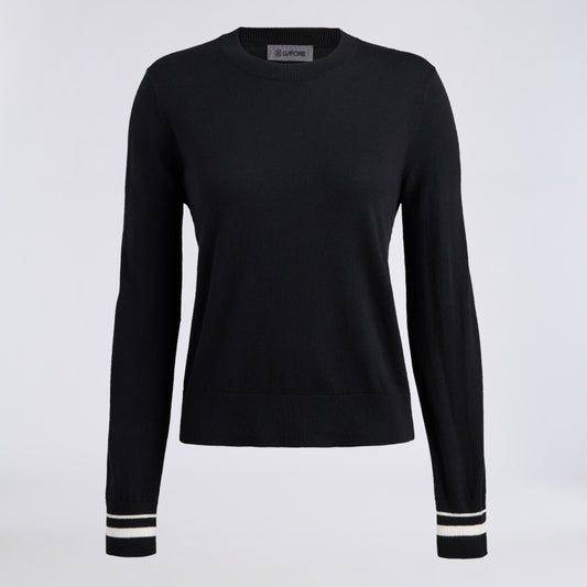 COOLING COTTON CREWNECK SWEATER - US 4203