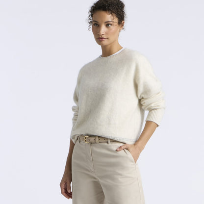 G WREATH BRUSHED CASHMERE SWEATER - US 0238