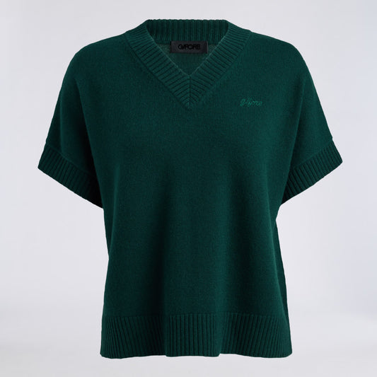 G SCRIBE OVERSIZED CASHMERE SWEATER VEST - US 2734