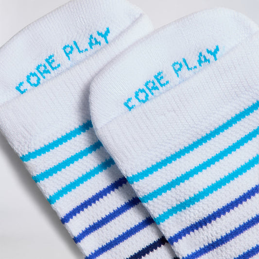 MEN'S MULTI STRIPE ANKLE SOCK - US 1185