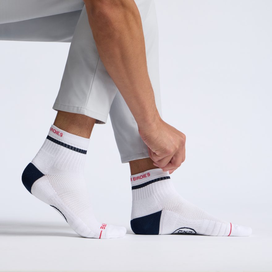 MEN'S PRAY FOR BIRDIES 1/4 SOCK - US 1210