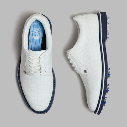 MEN'S LTD RELEASE GALLIVANTER G/LOCK CROC-EMBOSSED LEATHER DERBY GOLF SHOE - US 8466