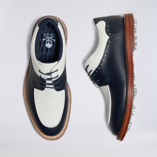 MEN'S LTD RELEASE GALLIVANTER G/LOCK LEATHER LUXE SOLE DERBY GOLF SHOE - US 0886