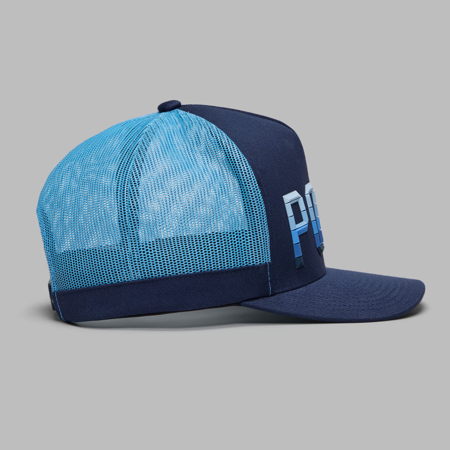 POPS GRADIENT TALL TRUCKER HAT - US 3061