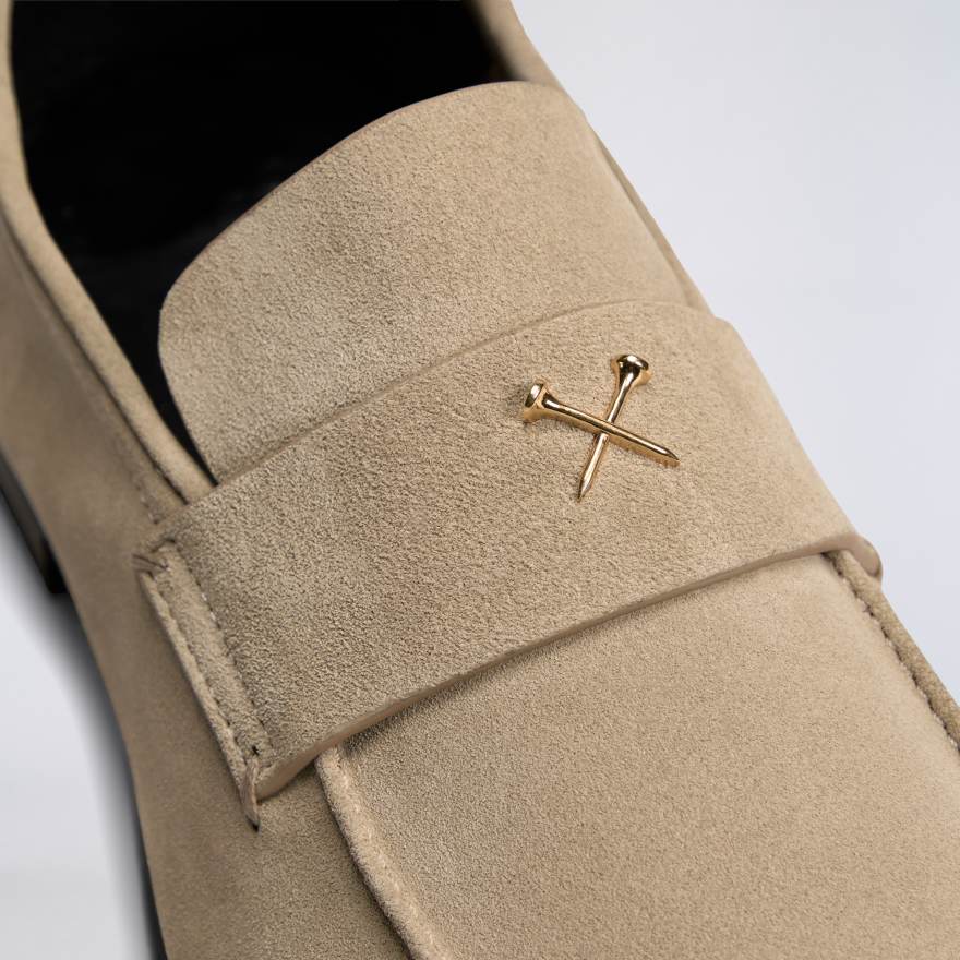 MEN'S METAL TEES SUEDE FLEX LOAFER - US 4018