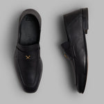 MEN'S METAL TEES LEATHER FLEX LOAFER - US 4843