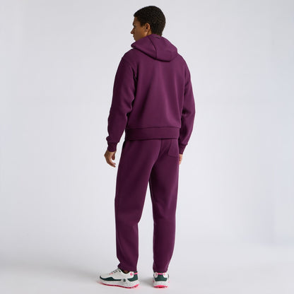 COTTON BLEND SCUBA HOODIE - US 8956