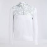 CAMO BRUSHED BACK TECH TERRY 1/4 ZIP HOODIE - US 6967