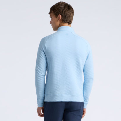 DUNES COTTON QUILTED 1/4 ZIP PULLOVER - US 0329