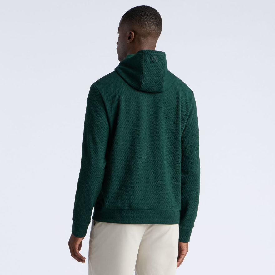 PEBBLE QUILTED HOODIE - US 0210
