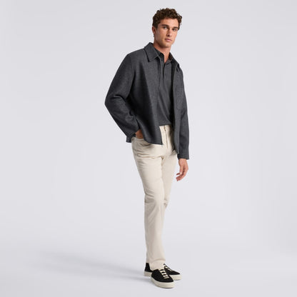 LTD RELEASE DOUBLE FACED MERINO WOOL CASHMERE SHIRT JACKET - US 5558