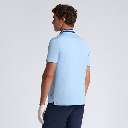 EMBROIDERED TECH JERSEY POLO - US 7316