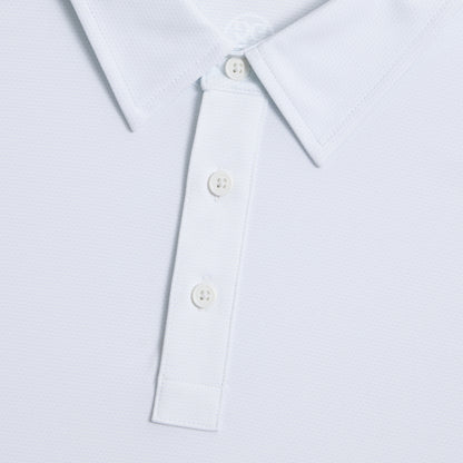 FINE STRETCH JACQUARD POLO - US 8891