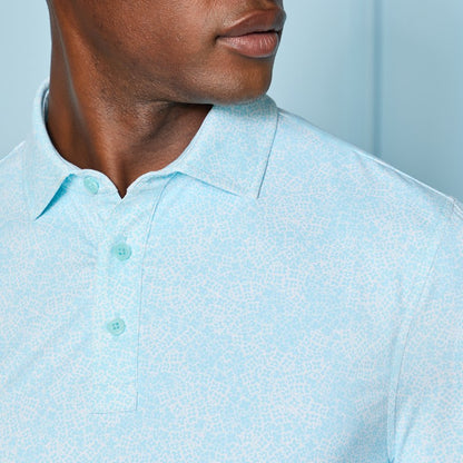 HYDRANGEA TECH JERSEY POLO - US 0971