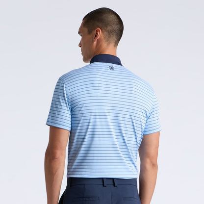 HERRINGBONE STRIPE TECH JERSEY POLO - US 0406